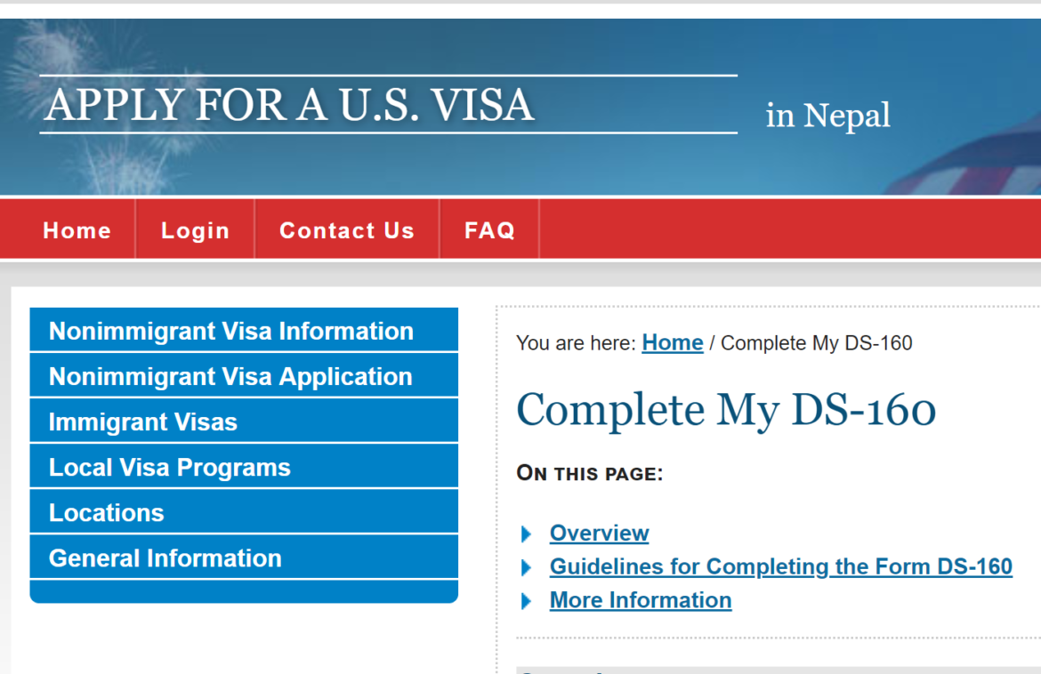 us visit visa online application